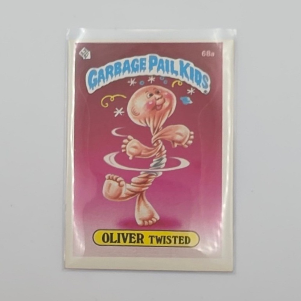 Garbage Pail Kids Trading Card OS2 Pink Fair 68a Oliver Twisted